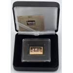 Tokelau Coin Bar 1/500 .999 Gold Da Vinci The Last Supper GOLD AND SILVER BULLION