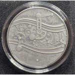 LEONARDO DA VINCI Futurists of the Past 2 Oz Silver Coin 2024 GOLD AND SILVER BULLION