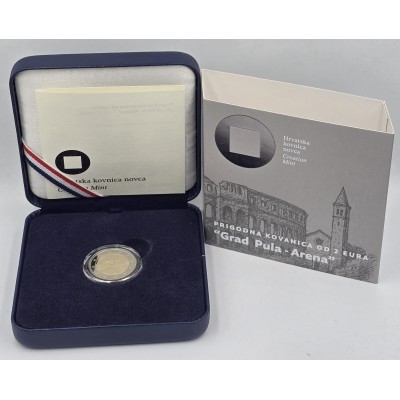Croatia City of Pula Arena 2 EURO 2025 Proof coin