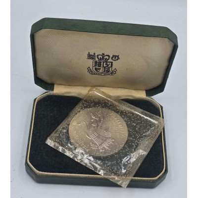 CYPRUS 1970 SILVER PROOF 500 MILS FAO IN BOX RARE