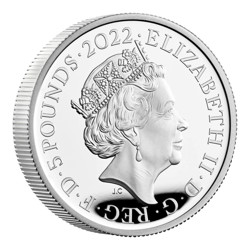 UK 2022  British Monarchs King Edward Silver Proof coin GOLD AND SILVER BULLION