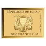 Botticelli Cestello Annunciation 1/1000 Oz Gold Coin 3000 Francs Chad 2024 GOLD AND SILVER BULLION