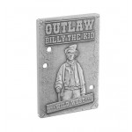 OUTLAW BILLY THE KID Wild West 1 Oz Silver Coin bar Niue 2023 GOLD AND SILVER BULLION