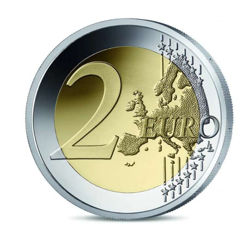France 2026 French Navy 2 euro BE Proof colored coin WORLD COINS