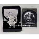 Yuri Gagarin Human in Space 1 Oz Silver Proof Coin 2021 GOLD AND SILVER BULLION