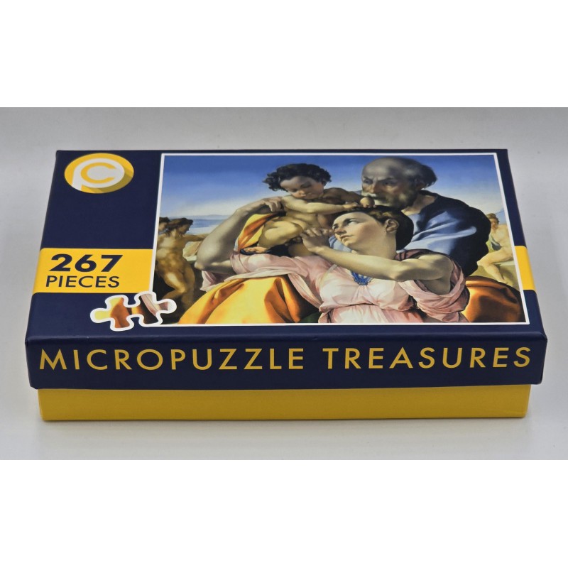 DONI TONDO Michelangelo Micropuzzle Treasures 3 Oz Silver Coin Palau 2023 GOLD AND SILVER BULLION