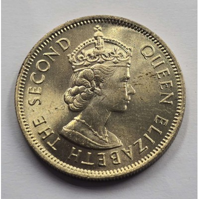 HONG KONG 1979 10 CENTS UNC COIN OF QEII