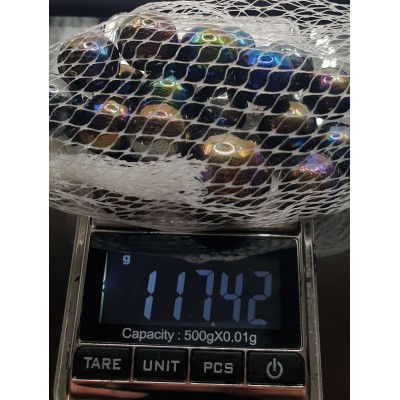 VINTAGE 90'S MARBLES IN ORIGINAL NET 117gr