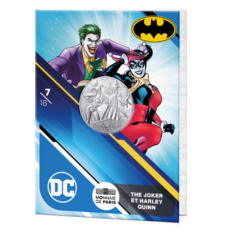 France 2025 DC COMICS BATMAN Collection of 8 Silver 10 euro coins WORLD COINS