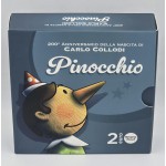 Italy 2 Euro coin Pinocchio 2026 REVERSE Proof BE WORLD COINS