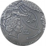 BATTLE OF SALAMIS 2 Oz Silver Coin Niue 2019 GOLD AND SILVER BULLION