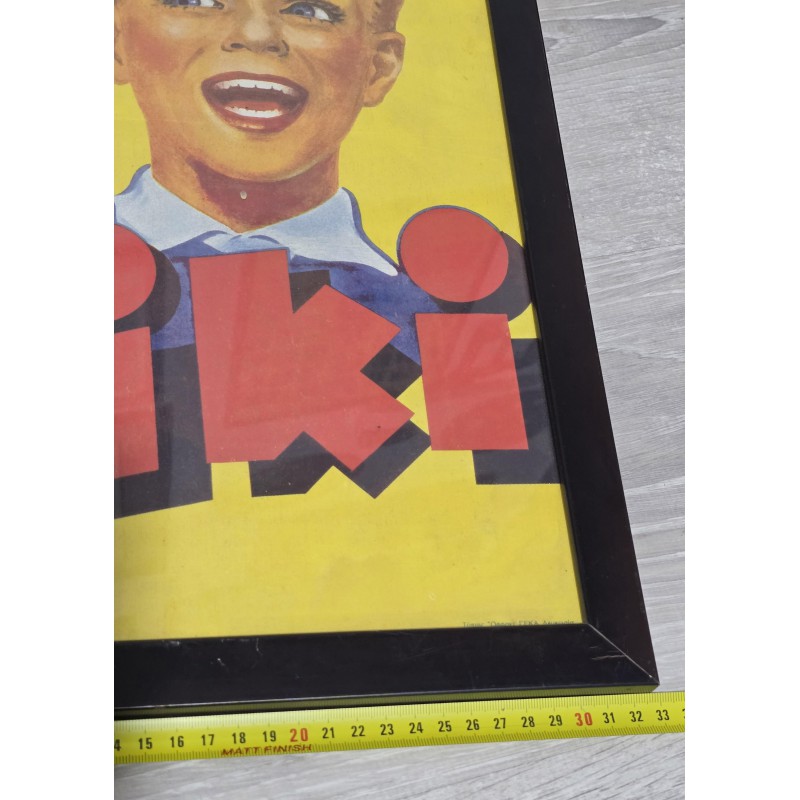 Cyprus Vintage AD Sign TIKI drink 1960 - 1970 's Framed ANTIQUES & OTHER COLLECTIBLES