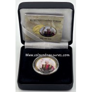 Pope Leo XIV 2 euro 2025 Gold Gilded color Coin