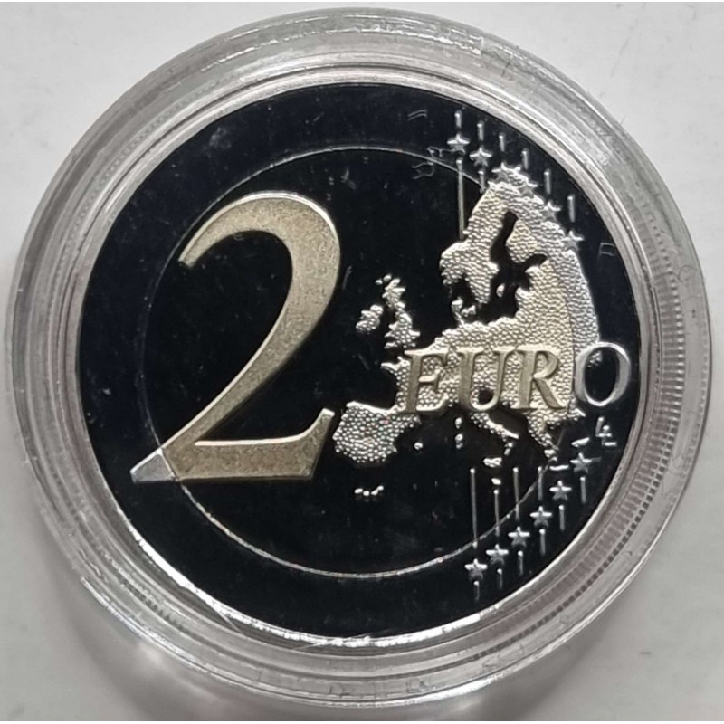 GREECE 2020 PROOF 2 EURO COIN Battle of Thermopylae King Leonidas Sparta WORLD COINS