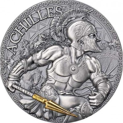 Achilles 2023 Great Greek Mythology 2 Oz Silver Coin