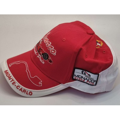 Monaco Grand Prix Hat Cap Red F1 Fans Team Junior World Champion
