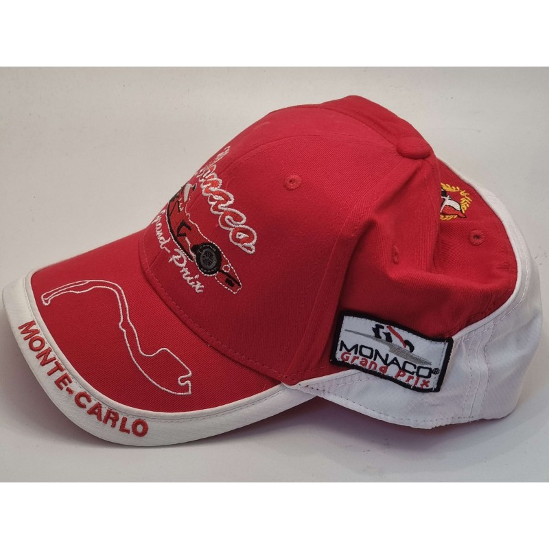 Monaco Grand Prix Hat Cap Red F1 Fans Team Junior World Champion ANTIQUES & OTHER COLLECTIBLES