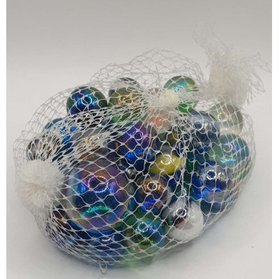 VINTAGE 90'S MARBLES IN ORIGINAL NET 245gr