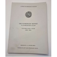 CYPRUS NUMISMATIC SOCIETY YEAR BOOK REPORT COINS 2000 - 2001 OUT OF PRINT