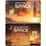 Ariane 6 Journey into space 1/1000 Oz Gold Coin card GOLD AND SILVER BULLION