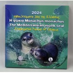 GREECE 2024 SILVER COIN MONACHUS SEAL ENDANGERED WORLD COINS