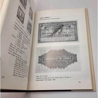 MODERN COINS AND BANKNOTES OF CYPRUS MAJOR F PRIDMORE 1974