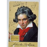 Beethoven Classical Composer 1/1000 Oz Gold Coin card GOLD AND SILVER BULLION