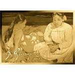 Paul Gauguin Tahitian Women on the Beach 1/1000 Oz Gold Coin Chad GOLD AND SILVER BULLION