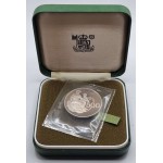 CYPRUS SILVER PROOF 500 MILS COIN 1975 HERCULES IN BOX TOP WORLD COINS