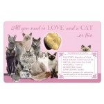 LOVE CATS 1/1000 Oz Gold .999 Coin 3000 Francs Chad 2023 GOLD AND SILVER BULLION