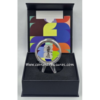 FIFA World Cup 2026 Canada We Are 26 Silver 1 oz. Coin