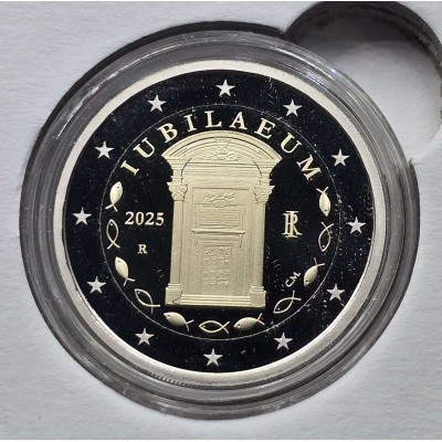 Italy 2 Euro coin Jubilee Year 2025 Proof BE