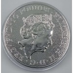 UK Silver Queen's Beasts 2017 The Lion of England Silver 10 OZ coin .999 GOLD AND SILVER BULLION