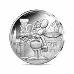 Asterix at the Olympic Games France silver proof coin 2024 WORLD COINS