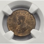 BRITISH INDIA 1/12 ANNA COIN 1923 B KGV NGC MS64RB WORLD COINS