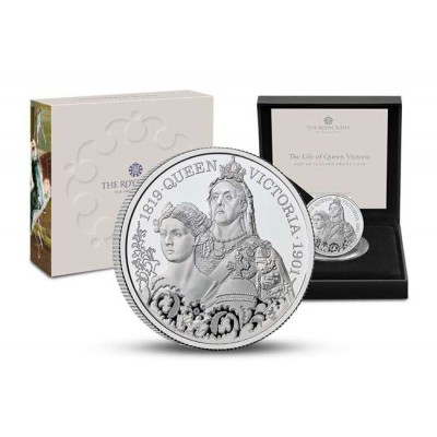 UK 2026 The Life of Queen Victoria £5 Silver Proof coin