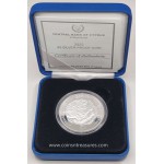 CYPRUS 2022 SILVER PROOF 5 EURO COIN ANCIENT LION OF AMATHUS WORLD COINS