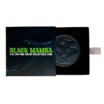 BLACK MAMBA 2 Oz Silver Coin 10000 Francs Chad 2023 GOLD AND SILVER BULLION