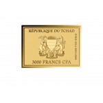 Renoir The Rowers Breakfast 1/1000 Oz Gold Coin 3000 Francs Chad 2024 GOLD AND SILVER BULLION