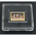 Tokelau Coin Bar 1/500 .999 Gold Da Vinci The Last Supper GOLD AND SILVER BULLION
