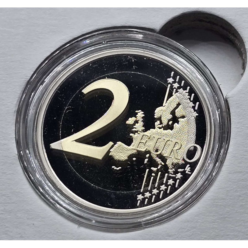 Italy 2 Euro coin Jubilee Year 2025 Proof BE WORLD COINS
