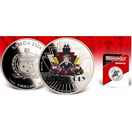 MONOPOLY RISE TO WEALTH 1 Oz Silver Coin Tala Samoa 2024