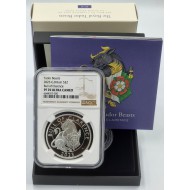 UK Tudor Beasts the Bull of Clarence 2023 Silver Coin NGC PF70 UCA