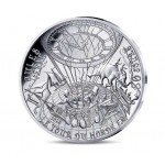France 2025 Jules Verne Around the World in 80 Days Proof Silver Coin WORLD COINS