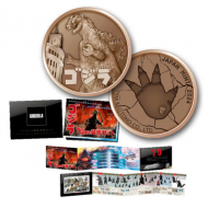 Japan 2024 Godzilla 70th Anniversary BU Coin & Medal Set