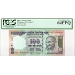 INDIA 100 RUPEES 2012 LETTER G GANDHI PCGS 64PPQ P98ab LOW SERIAL NUMBER 2 !!!!! WORLD BANKNOTES