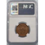 CYPRUS 5 MILS COIN 1956 NGC MS65 RB WORLD COINS