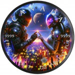 ASTRONAUTS 2023 1 Oz Silver Coin 5 Dollars Canada GOLD AND SILVER BULLION
