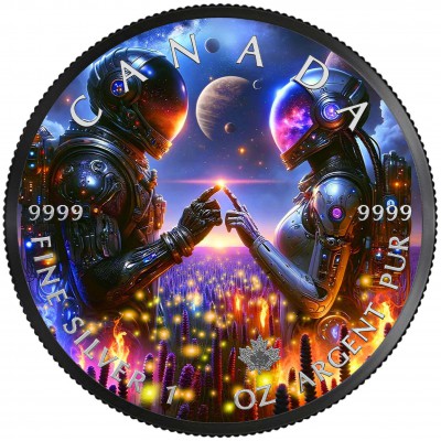 ASTRONAUTS 2023 1 Oz Silver Coin 5 Dollars Canada