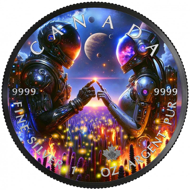 ASTRONAUTS 2023 1 Oz Silver Coin 5 Dollars Canada GOLD AND SILVER BULLION